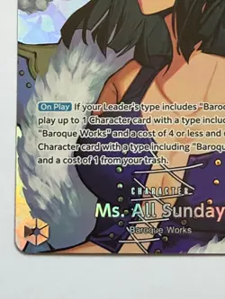 One Piece Ms All Sunday SP OP16 Alt Art The Time of Battle English Ready to ship - Image 4