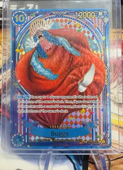BUGGY 2026 ONE PIECE OP14-EB04-THE AZURE SEA'S SEVEN 3RD ANNIVERSARY GOLD #051 - Image 1