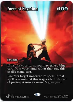 Force of Negation (Borderless) M Avatar: The Last Airbender: Eternal-Legal 13 NM - Image 1