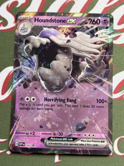 Houndstone ex 162 Sv: Scarlet & Violet Blackstar Promo English Pokemon TCG - Image 2