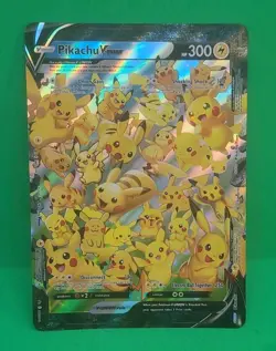JUMBO Pikachu V Union Card SWSH141 Oversized Promo Pokemon Celebrations 25th NM - Image 1
