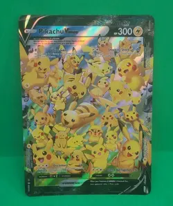 JUMBO Pikachu V Union Card SWSH141 Oversized Promo Pokemon Celebrations 25th NM - Image 2