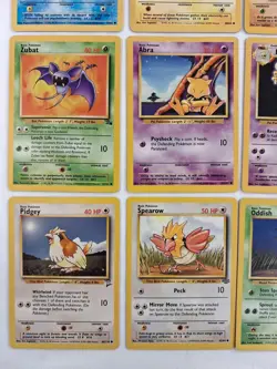 Vintage Pokemon Lot Of 20 WOTC Base Set Jungle Fossil Lot Unlimited MP - Image 5