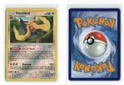 STOUTLAND 176/236 COSMIC ECLIPSE REVERSE HOLO POKEMON TCG NM-LP - Image 3