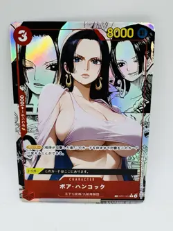 One Piece Goddess Boa Hancock #3 Manga DIY Doujin Kawaii Art Holo Card - Image 1