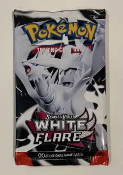 Pokemon SV White Flare 10 Card Booster Pack Factory Sealed - Image 2