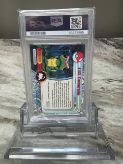 1999 TOPPS POKEMON TV #10 CATERPIE PSA 9 - Image 2