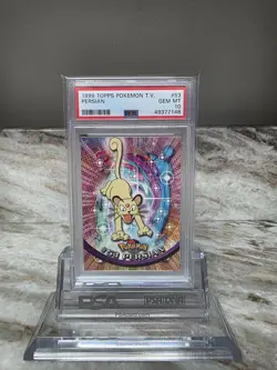1999 TOPPS POKEMON TV #53 PERSIAN PSA 10 - Image 1