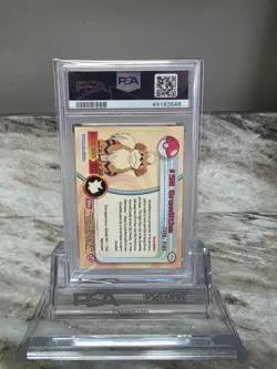 1999 TOPPS POKEMON TV #58 GROWLITHE PSA 9 MINT - Image 2