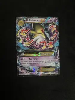 M Alakazam EX 26/124 Fates Collide Holo Pokemon TCG - LP - Image 1