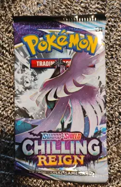Pokemon Chilling Reign Booster Pack, FACTORY SEALED. 820650808470 - Image 3