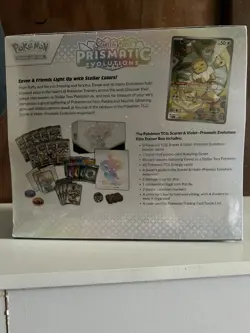 Pokemon Prismatic Evolutions ETB Brand New **WITH TEAR** See Photo - Image 3