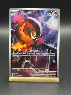 Pokemon Charcadet Mega Evolution Black Star Promo 22 - Image 1