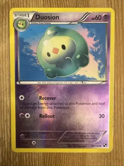 Pokemon TCG Duosion Black and White 56/114 Reverse Holo Uncommon MP - Image 1
