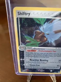 Pokemon TCG Shiftry EX Legend Maker Holo Card 12/92 Rare - Image 3