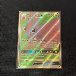Venomoth GX (Full Art) 193/214 SM - Unbroken Bonds NM Pokemon Card TCG - Image 1