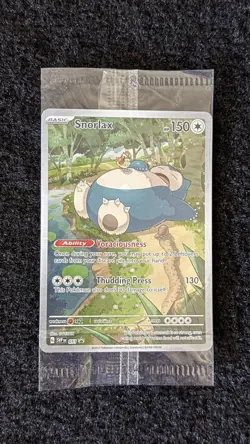 Pokemon Snorlax SV: Scarlet & Violet Promo SVP 051 Holo Pokemon TCG English - Image 1