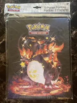 ULTRA PRO Pokemon 9 pocket Shining Fates CHARIZARD album Binder-Holds 90-180 74427157050 - Image 1