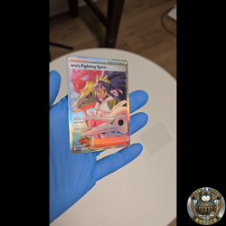 Iris's Fighting Spirit 292/217 Pokemon Ascended Heroes SIR NM GOD PACK PULL - Image 2