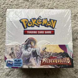 Pokemon TCG: Paldea Evolved Booster Box Sealed Scarlet & Violet Brand New 36 - Image 1