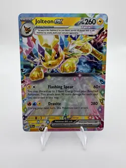 Pokemon TCG Prismatic Evolution: Jolteon EX 030/131 NM - Image 1