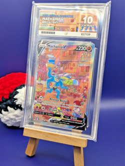 Machamp V - Astral Radiance - 172/189 - Pokemon Card - ACE 10 GEM MINT - Image 1