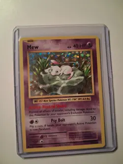 Pokemon Mew 53/108 XY Evolutions Card. NM Condition - Image 1