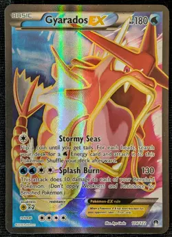 POKEMON - GYARADOS EX 114/122 | BREAKPOINT | ULTRA RARE | LIGHT PLAY - Image 1