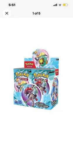 Pokemon TCG Scarlet and Violet Journey Together Booster Box Non-Enhanced - Image 1