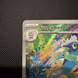 Pokemon TCG Frogadier 089/086 Chaos Rising Illustration Rare near Mint 2 - Image 2