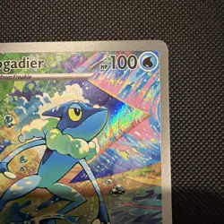 Pokemon TCG Frogadier 089/086 Chaos Rising Illustration Rare near Mint 2 - Image 3