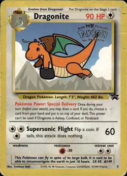 Dragonite Movie Promo Promo WoTC Promo 05/53 Colorless Pokemon Card - Image 1