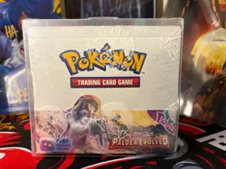 Pokemon Paldea Evolved Booster Box, 36 Packs New and sealed, small rip. - Image 1