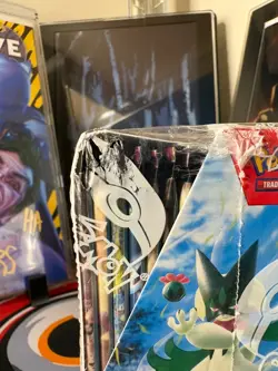 Pokemon Paldea Evolved Booster Box, 36 Packs New and sealed, small rip. - Image 4