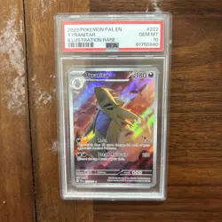Pokemon Card Tyranitar 222/193 Paldea Evolved - PSA 10 GEM MINT - Image 1