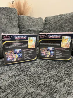🔥 2X POKEMON TCG CHAOS RISING POKEMON CENTER ELITE TRAINER BOX ETB - BRAND NEW - Image 3