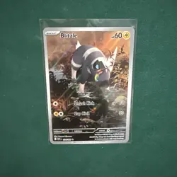 Pokemon TCG Blitzle Illustration Rare White Flare, Card 114/086 - Image 1