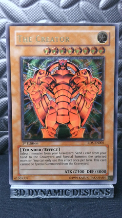 | Yugioh The Creator RDS-EN005 1st Ed Ultimate Rare Rise Of Destiny MP/HP 🔥 | - Image 1