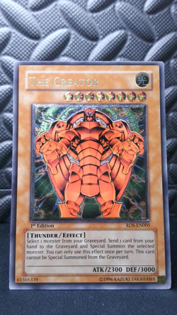 | Yugioh The Creator RDS-EN005 1st Ed Ultimate Rare Rise Of Destiny MP/HP 🔥 | - Image 2