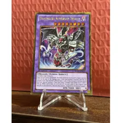 Konami Yu-Gi-Oh! TCG Dragonecro Nethersoul Dragon PGLD-EN015 Gold Secret Rare - Image 1