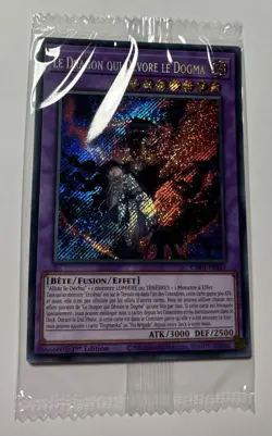 Yu-Gi-Oh - LE DRAGON QUI DEVORE LE DOGMA CH01-FR041 - Secret - Mint Scellee X - Image 1