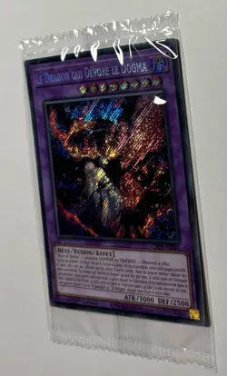 Yu-Gi-Oh - LE DRAGON QUI DEVORE LE DOGMA CH01-FR041 - Secret - Mint Scellee X - Image 3