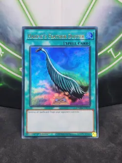 Yugioh Harpie's Feather Duster MAMA-EN076 Ultra Rare 1st Edition NM - Image 1