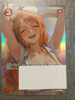 NURSE NAMI - Custom Waifu FAN ART 02 One Piece Card NM - Image 1