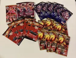 One Piece TCG 23 Booster Pack Mixed Lot Factory Sealed OP11 13 14 EB03 PRB02 - Image 1
