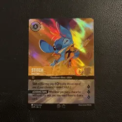 Stitch - Rock Star (Store Championship) 30 Disney Lorcana Promo Cards Holo - Image 1