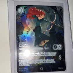 Disney Lorcana Merida Formidable Archer 242/204 Iconic Wilds Unknown Holo Foil - Image 1