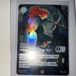 Disney Lorcana Merida Formidable Archer 242/204 Iconic Wilds Unknown Holo Foil - Image 2