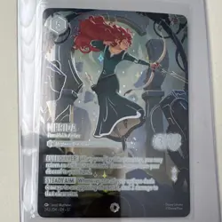 Disney Lorcana Merida Formidable Archer 242/204 Iconic Wilds Unknown Holo Foil - Image 3