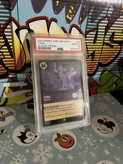Disney Lorcana EN P1 League Promo Yzma Alchemist No. 10/P1 PSA 10 - Image 2